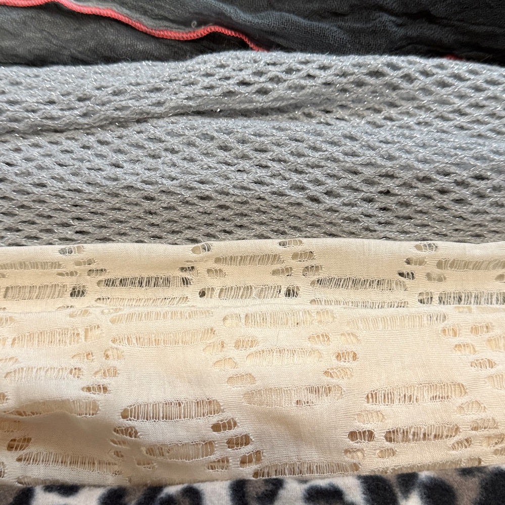 Assorted Patterned Scarves Infinity Style - Picture 4 of 5